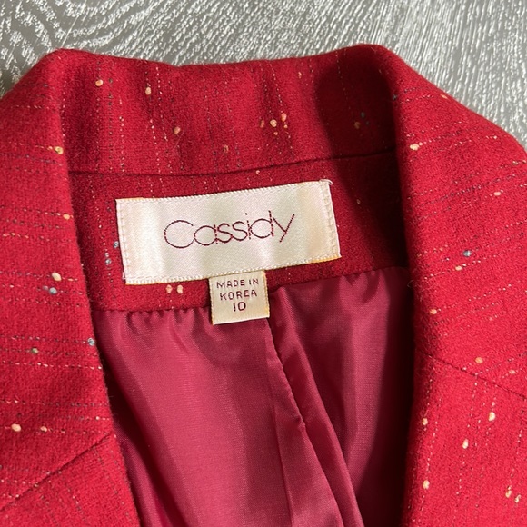 Vintage Wool Blazer by Cassidy - Picture 6 of 12